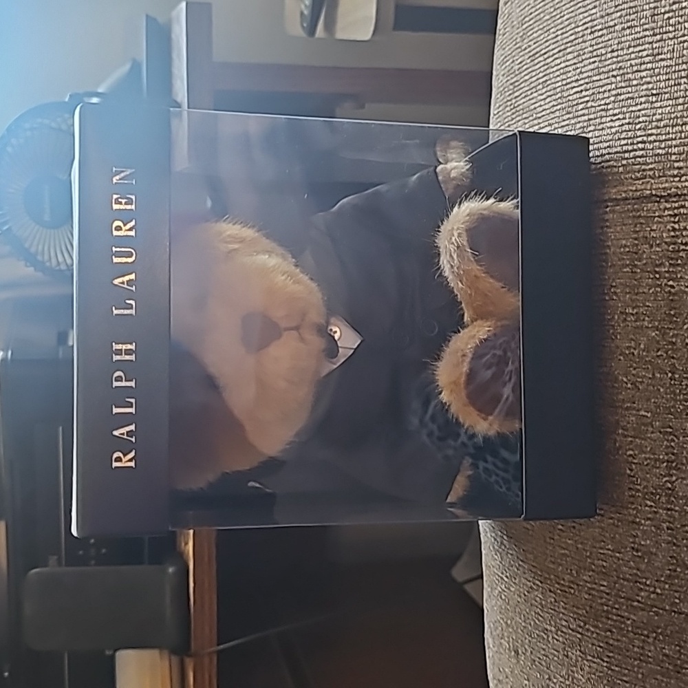 Ralph Lauren bear in box